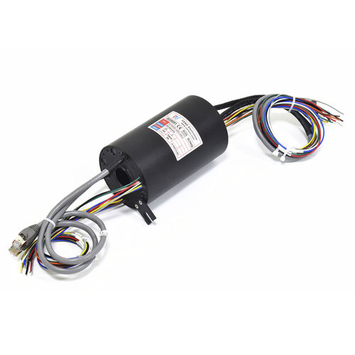 Anillo colector vía Ethernet - ECN025-15P2-02EG - CENO Electronics technology Co., Ltd - de eje hueco / industrial / de metal