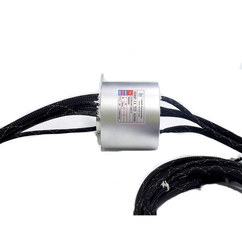 Anillo colector eléctrico - ECN055-05P2-14S-JZ - CENO Electronics technology Co., Ltd - de eje hueco / industrial / de metal