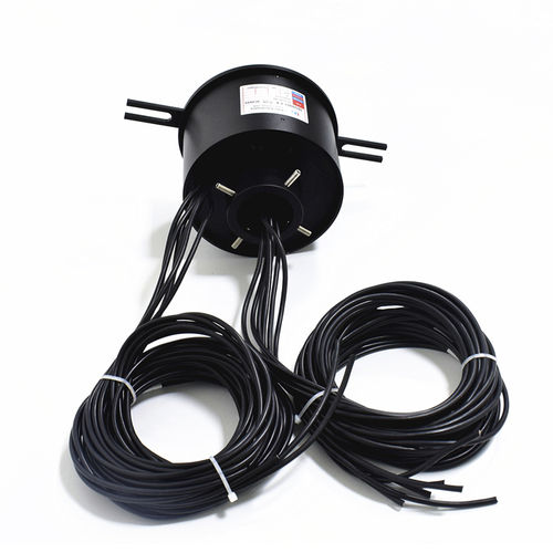 Anillo colector eléctrico - ECN045-06P - CENO Electronics technology Co., Ltd - de eje hueco / industrial / aleación de aluminio