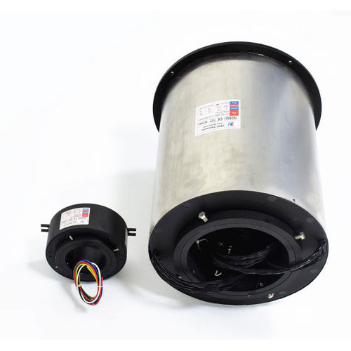 Anillo colector eléctrico - ECN190-10P2-46P - CENO Electronics technology Co., Ltd - eje pasante / industrial / compacto