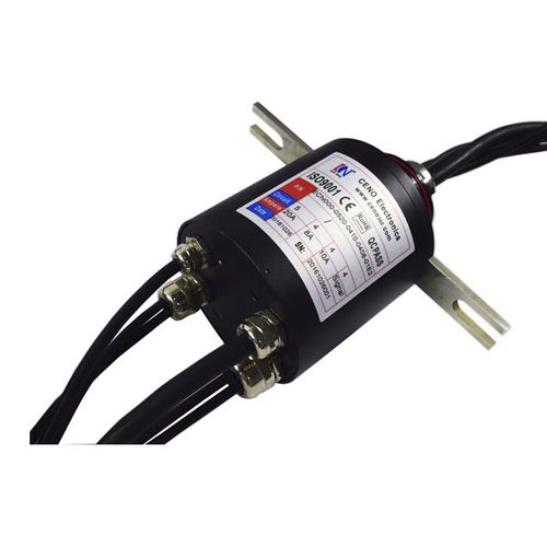 Anillo colector vía Ethernet - ECN000-0520-0410-0408-01E2 - CENO Electronics technology Co., Ltd - con eje macizo / industrial / de metal