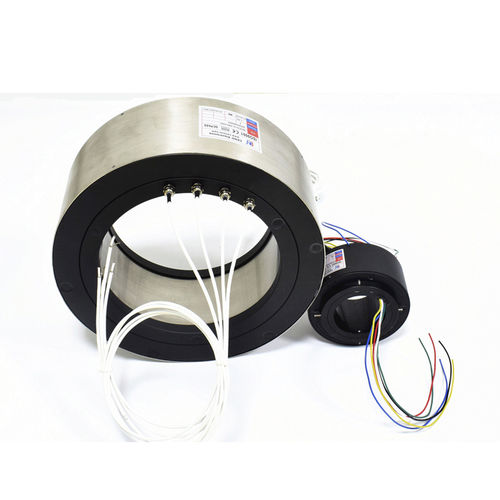 Anillo colector eje pasante - BHCN-C-260-04P - CENO Electronics technology Co., Ltd - industrial / IP54 / de corriente fuerte