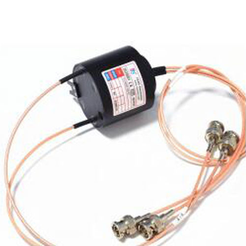 Anillo colector HDMI-SDI - ECN012-05P2-02S-HD02 - CENO Electronics technology Co., Ltd - eje pasante / para videovigilancia HD / aleación de aluminio