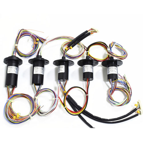 Anillo colector de cápsula - ACN series - CENO Electronics technology Co., Ltd - para mesa rotativa / para iluminación LED / compacto