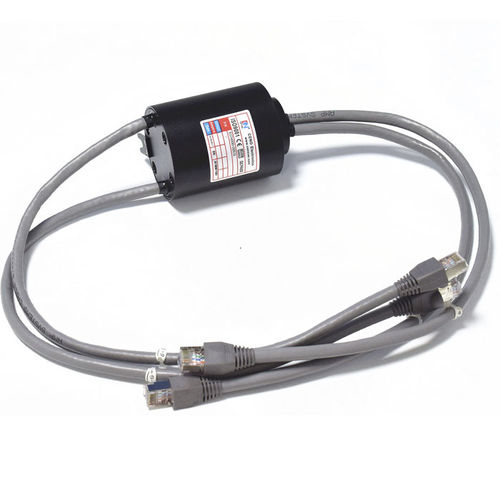 Anillo colector vía Ethernet - ECN000-02EG - CENO Electronics technology Co., Ltd - de transmisión de vídeo / aleación de aluminio / de alta velocidad