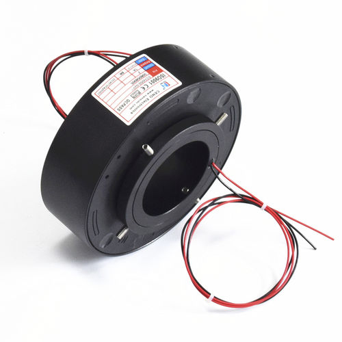 Anillo colector eléctrico - ECN050-02P1 - CENO Electronics technology Co., Ltd - de eje hueco / de metal / 380 VAC/DC