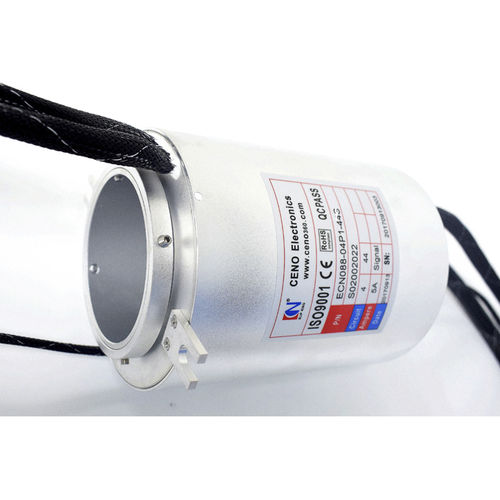 Anillo colector estanco - ECN088-04P1-44S-IP65-JZ - CENO Electronics technology Co., Ltd - con centro hueco / para antena radar / para aplicaciones marinas