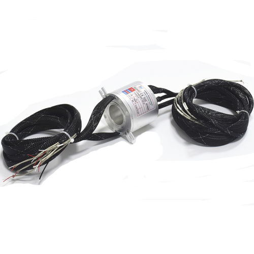 Anillo colector eje pasante - ECN038-03P2-12S-JZ - CENO Electronics technology Co., Ltd - para aplicaciones industriales / para antena radar / para redes de telecomunicación