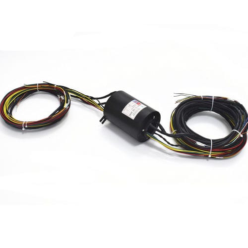 Anillo colector eje pasante - ECN038-04P-19S - CENO Electronics technology Co., Ltd - para aplicaciones marinas / IP54 / IP65