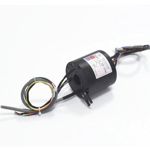 Anillo colector de eje hueco - ECN025-06P2-12S - CENO Electronics technology Co., Ltd - industrial / de metal / compacto