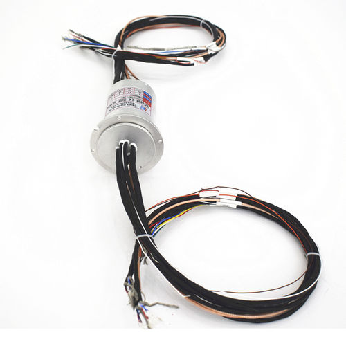 Anillo colector a medida - ECN000-06P1-26S - CENO Electronics technology Co., Ltd - con eje macizo / industrial / IP54