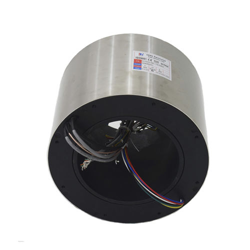 Anillo colector vía Ethernet - ECN220-06P-17S-02EM  - CENO Electronics technology Co., Ltd - con centro hueco / para aplicaciones industriales / aleación de aluminio