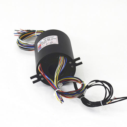 Anillo colector eje pasante - ECN038-02P1-06P2-32S - CENO Electronics technology Co., Ltd - industrial / de metal / IP54