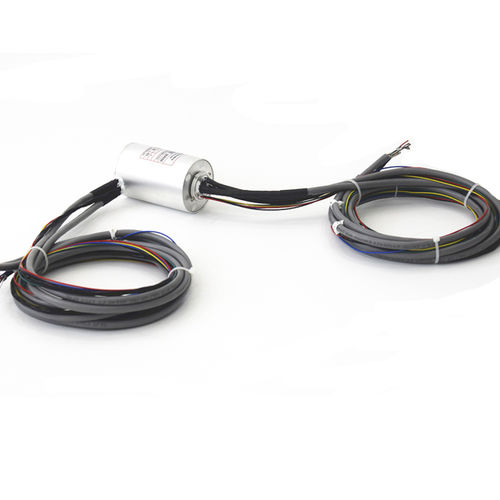 Anillo colector vía Ethernet - ECN012-04P1-04S-01EM-01EG - CENO Electronics technology Co., Ltd - de eje hueco / industrial / compacto