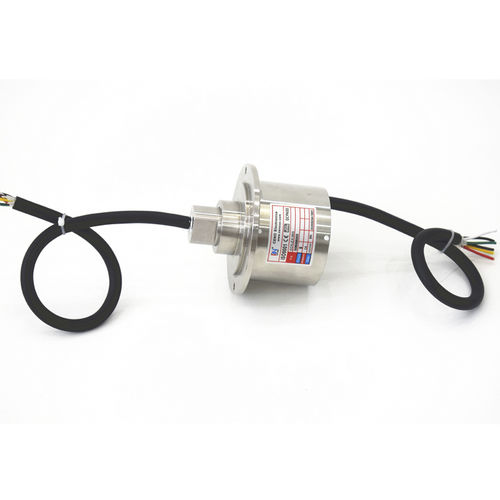 Anillo colector de eje hueco ciego - ECN-EX-06S - CENO Electronics technology Co., Ltd - con eje macizo / para máquina de embalaje / de acero inoxidable