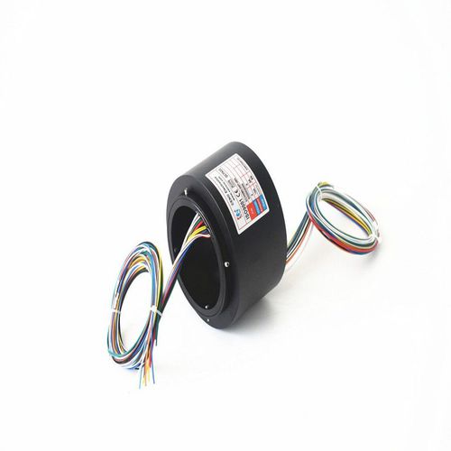 Anillo colector con centro hueco - ECN080-04P-08S - CENO Electronics technology Co., Ltd - para equipamiento médico / para antena radar / para aplicaciones marinas