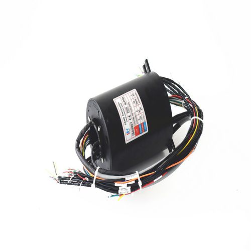 Anillo colector vía Ethernet - ECN038-10P-22S-01EG - CENO Electronics technology Co., Ltd - eje pasante / industrial / aleación de aluminio