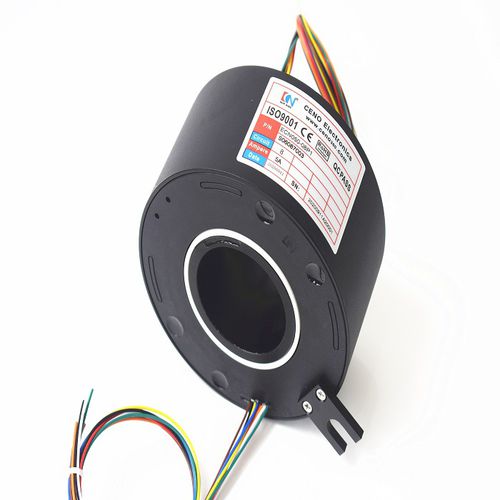 Anillo colector eje pasante - ECN050-08P1  - CENO Electronics technology Co., Ltd - industrial / aleación de aluminio / de bajo par