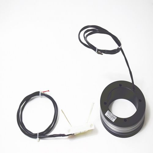 Anillo colector eje pasante - SCN056-03S - CENO Electronics technology Co., Ltd - en 2 partes / aleación de aluminio / compacto