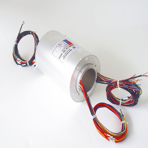 Anillo colector eje pasante - ECN080-36P-20S - CENO Electronics technology Co., Ltd - industrial / aleación de aluminio / compacto
