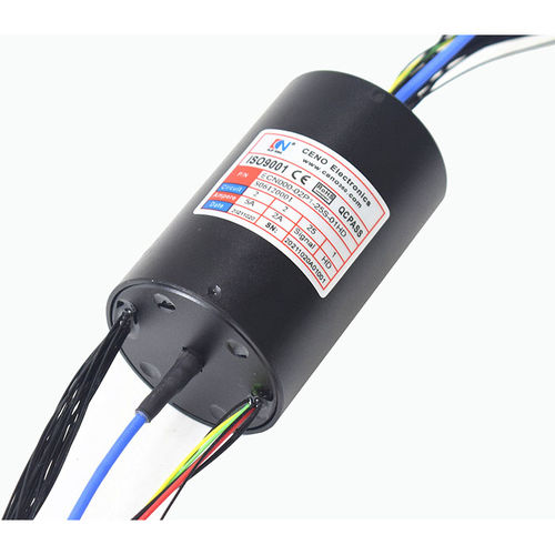 Anillo colector para bus CAN - ECN000-02P1-25S-01HD - CENO Electronics technology Co., Ltd - HD-SDI / HDMI-SDI / con eje macizo