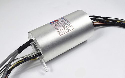 Anillo colector Gigabit Ethernet - ECN025-10P2-04S-02EG - CENO Electronics technology Co., Ltd - eje pasante / industrial / aleación de aluminio
