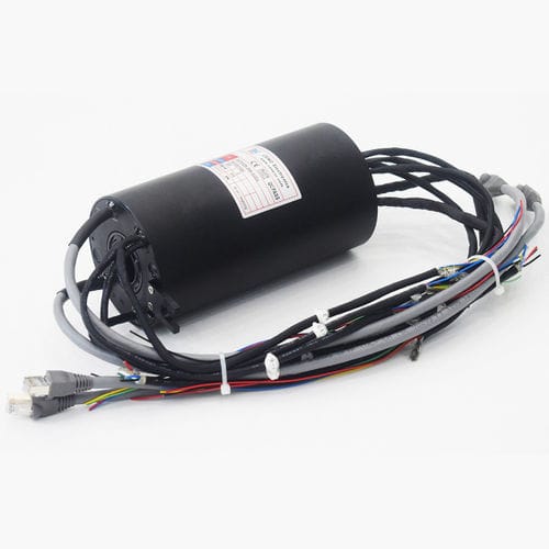 Anillo colector vía Ethernet - ECN025-25S-02EG - CENO Electronics technology Co., Ltd - Gigabit Ethernet / eje pasante / para redes de telecomunicación