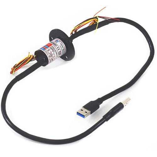 Anillo colector USB - ACN22-03P-02S-01U3 - CENO Electronics technology Co., Ltd - de cápsula / para cámara / compacto