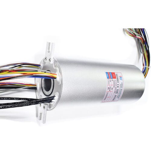 Anillo colector PROFIBUS - ECN025-18P2-26S - CENO Electronics technology Co., Ltd - en serie / eje pasante / de bajo par