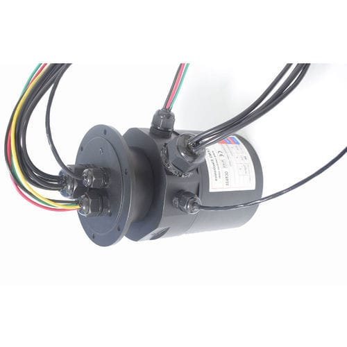 Anillo colector con eje macizo - ECN000-08P-05S - CENO Electronics technology Co., Ltd - para aplicaciones industriales / de metal / compacto