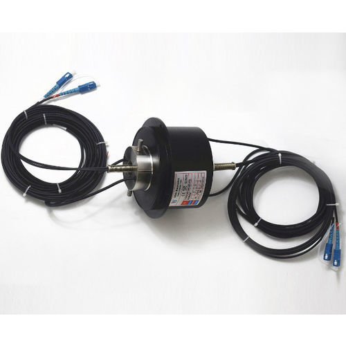 Anillo colector de fibra óptica - CENO Electronics technology Co., Ltd - de eje hueco ciego / industrial / aleación de aluminio