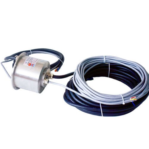 Anillo colector de eje hueco - ECN025-08P2-08S-IP67 - CENO Electronics technology Co., Ltd - industrial / de acero inoxidable / de bajo par