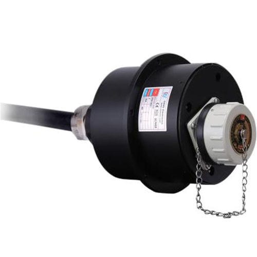 Anillo colector eléctrico - ECN-EX-03P-06S - CENO Electronics technology Co., Ltd - con eje macizo / IP65 / a medida