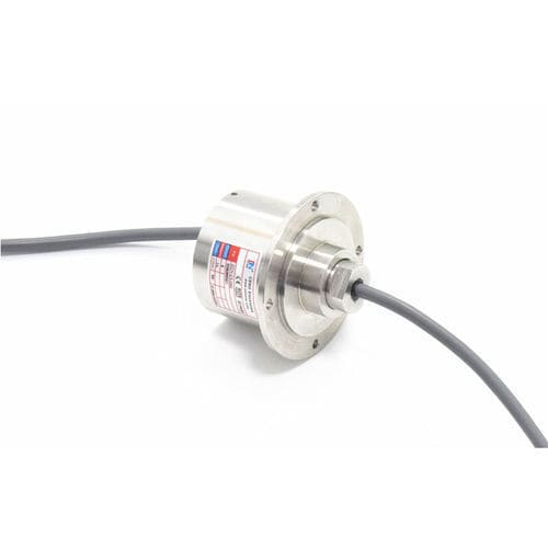 Anillo colector de acero inoxidable - ECN-EX-04S - CENO Electronics technology Co., Ltd - con contactos de oro / de bajo par / antideflagrantes