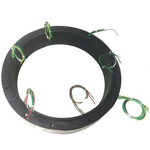 Anillo colector de eje hueco - ECN435-04P-12S - CENO Electronics technology Co., Ltd - para aplicaciones industriales / de gran diámetro