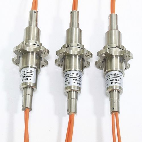 Giratoria de fibra óptica eléctrico - FCN02-20M - CENO Electronics technology Co., Ltd - de acero inoxidable