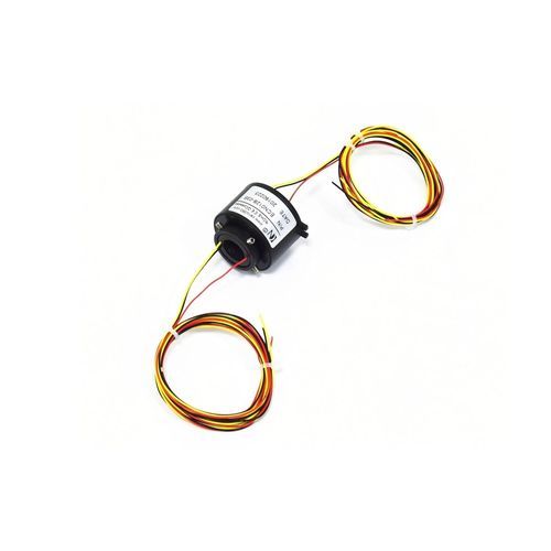 Anillo colector eléctrico - ECN012B-03S - CENO Electronics technology Co., Ltd - con centro hueco / para aplicaciones industriales / de oro