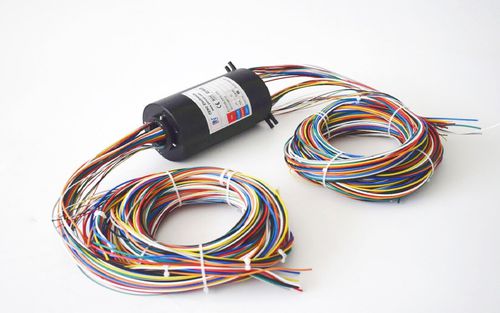 Anillo colector con centro hueco - ECN038-24P3-12S - CENO Electronics technology Co., Ltd - vía Ethernet / USB / para bus CAN