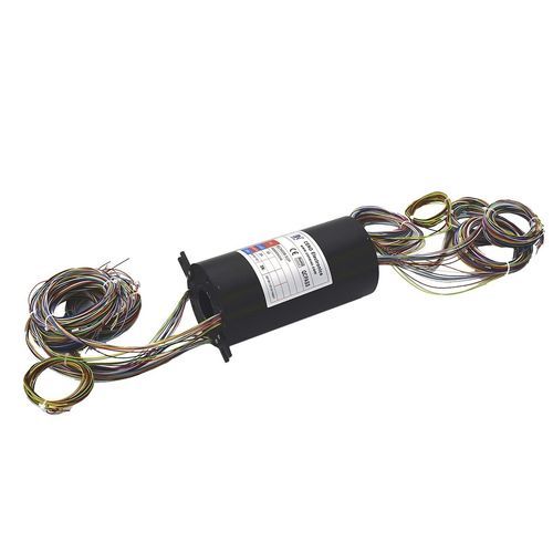Anillo colector eléctrico - ECN038-52P - CENO Electronics technology Co., Ltd - híbrido / con centro hueco / industrial