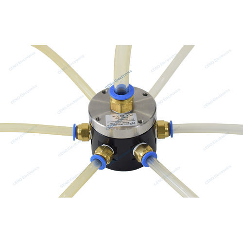 Racor giratorio para aire comprimido - QCN0601 - CENO Electronics technology Co., Ltd - para aire / para gas / de 6 pasos