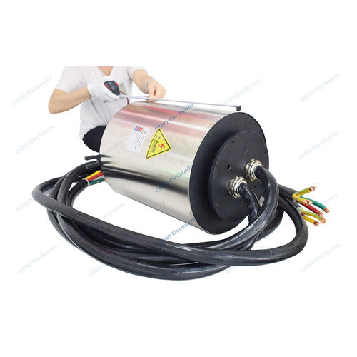 Anillo colector para aplicaciones marinas - BHCN-C-08250-IP66 - CENO Electronics technology Co., Ltd - de carbono / de aluminio / de cobre