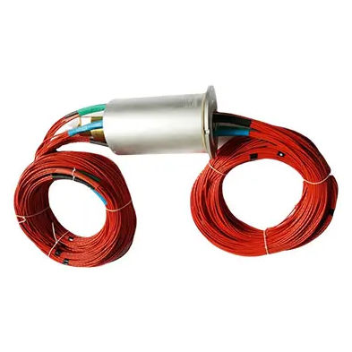 Anillo colector con brida - DHS150-73 - JiuJiang Ingiant Technology Co.,Ltd - con eje macizo