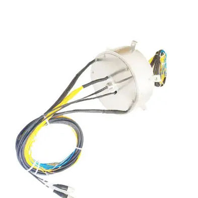 Anillo colector eléctrico - DHS140-36-2F - JiuJiang Ingiant Technology Co.,Ltd - de fibra óptica / de videovigilancia / aleación de aluminio