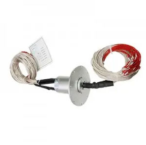Anillo colector eléctrico - DHS056 - JiuJiang Ingiant Technology Co.,Ltd - con eje macizo / con brida