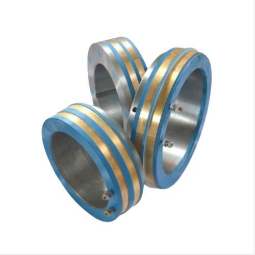 Anillo colector eléctrico - JiuJiang Ingiant Technology Co.,Ltd - para máquina herramienta / aleación de aluminio / con brida