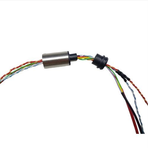 Anillo colector eléctrico - DHM010-8 - JiuJiang Ingiant Technology Co.,Ltd - de eje hueco / de cápsula / para la robótica
