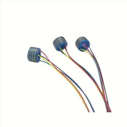 Anillo colector eléctrico - DHK006-4 - JiuJiang Ingiant Technology Co.,Ltd - de eje hueco / en 2 partes / con centro hueco