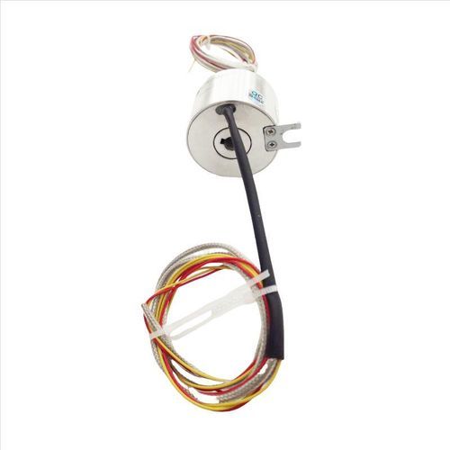 Anillo colector eléctrico - DHK008-5 - JiuJiang Ingiant Technology Co.,Ltd - eje pasante / con centro hueco / para aplicaciones industriales