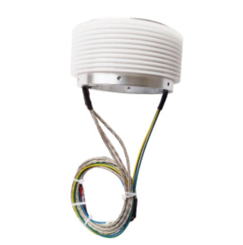 Anillo colector eléctrico - DHK060-10-002 - JiuJiang Ingiant Technology Co.,Ltd - con centro hueco / de eje hueco / de subconjuntos