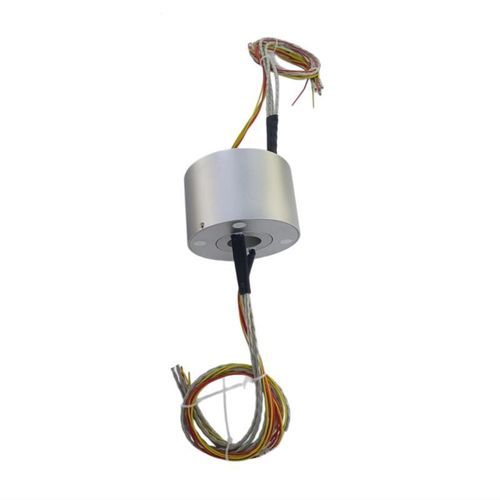 Anillo colector con centro hueco - DHK030-12-5A - JiuJiang Ingiant Technology Co.,Ltd - eje pasante / de eje hueco / para termopar